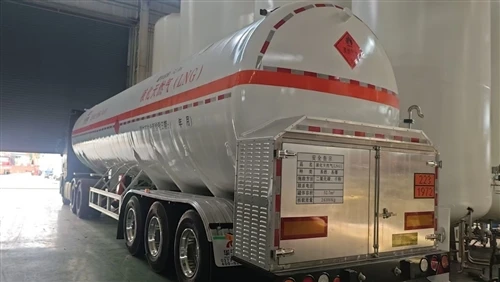 Краткое введение в полуприцепы для сжиженного природного газа-полуприцепы